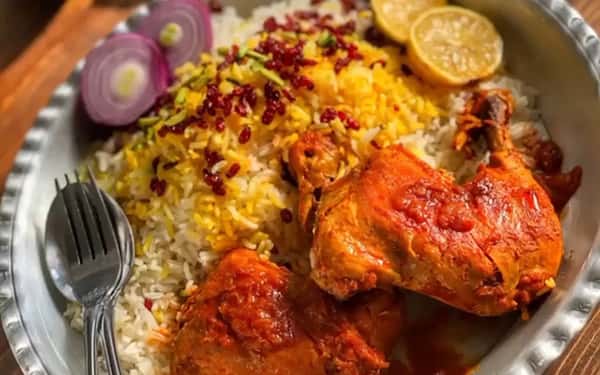 طرز تهیه زرشک پلو با مرغ برای 4 نفر | آشپزی با چنرو